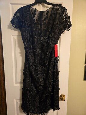 Carmen Marc Valvo lace dress 24W